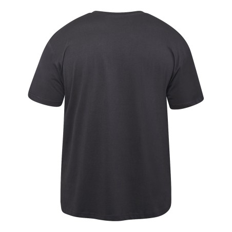 T-shirt w serek z kieszonką North Latitude czarny