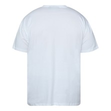 T-shirt w serek z kieszonką North Latitude biały