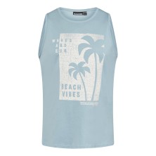 Koszulka bez rękawów North Latitude niebieska