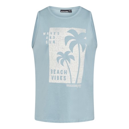 Koszulka bez rękawów North Latitude niebieska