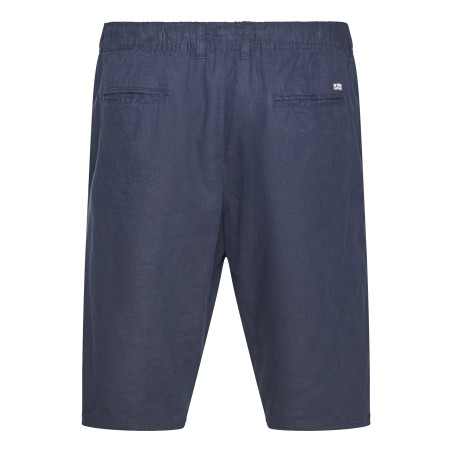 Szorty chino lniane North Latitude granatowe