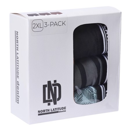 Bokserki North Latitude Denim 3PAK zestaw