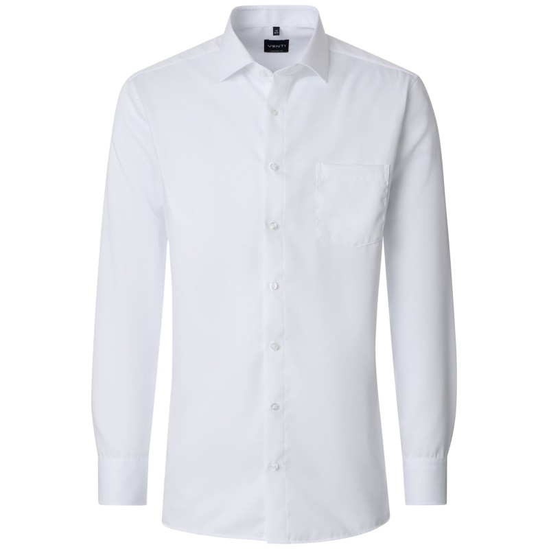 Koszula przedłużana LONG VENTI non-iron biała