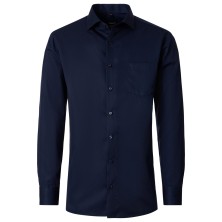 Koszula przedłużana LONG VENTI non-iron granatowa