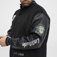 Kurtka bomberka NORTH LATITUDE czarna