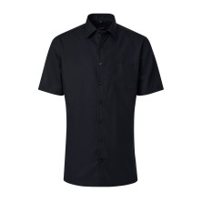 Koszula z krótkim rękawem elegancka VENTI non-iron czarna