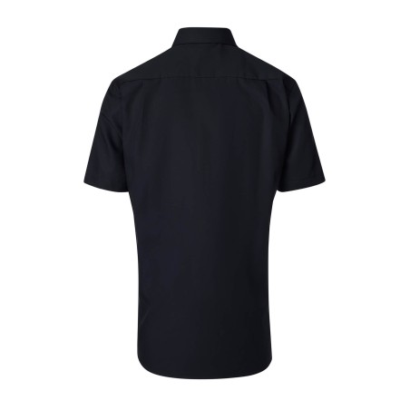 Koszula z krótkim rękawem elegancka VENTI non-iron czarna