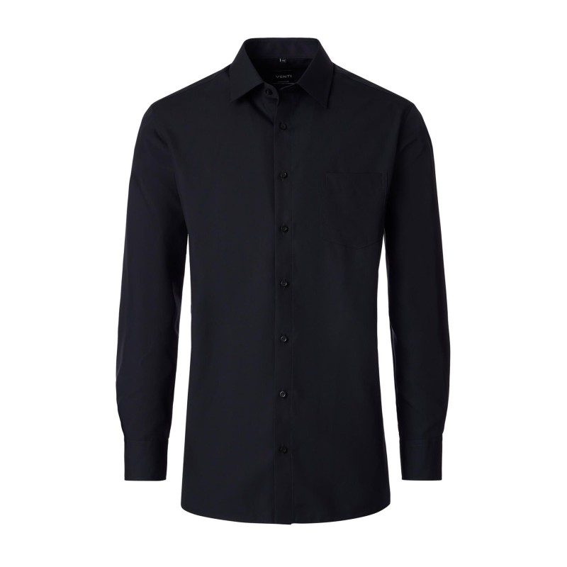 Koszula wizytowa z długim rękawem non-iron VENTI czarna