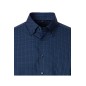 Koszula z długim rękawem VENTI granatowa we wzorek