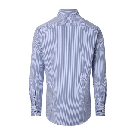 Koszula wizytowa z długim rękawem non-iron VENTI niebieska w paski