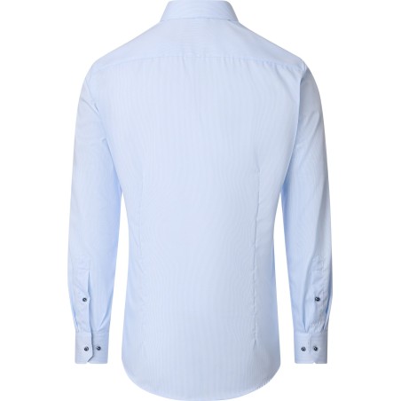 Koszula wizytowa z długim rękawem non-iron VENTI niebieska w paski