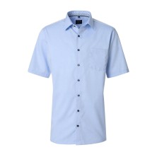 Koszula z krótkim rękawem elegancka VENTI non-iron niebieska