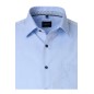 Koszula z krótkim rękawem elegancka VENTI non-iron niebieska