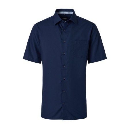 Koszula z krótkim rękawem elegancka VENTI non-iron granatowa