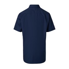 Koszula z krótkim rękawem elegancka VENTI non-iron granatowa