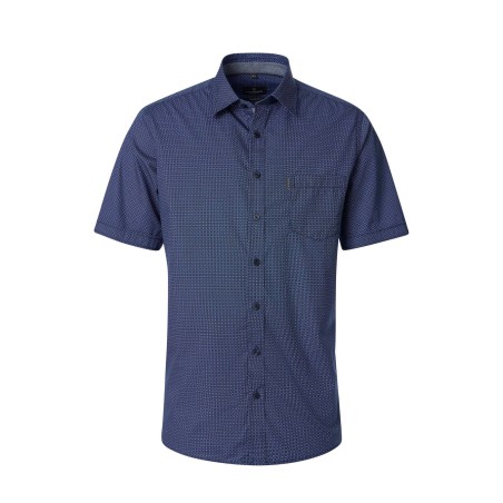 Koszula z krótkim rękawem CASA MODA granatowa