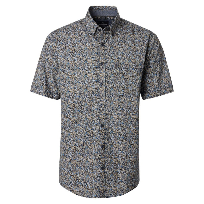 Koszula z krótkim rękawem CASA MODA we wzorek