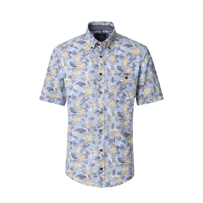 Koszula hawajska w kwiaty CASA MODA