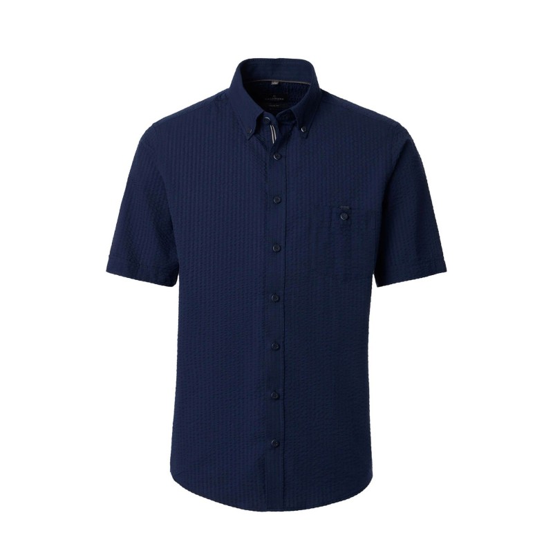 Koszula z krótkim rękawem CASA MODA granatowa