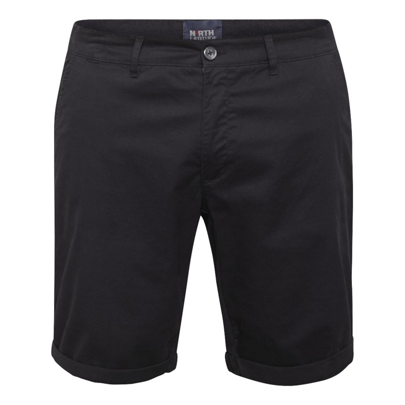 Szorty chino eleganckie North Latitude czarne