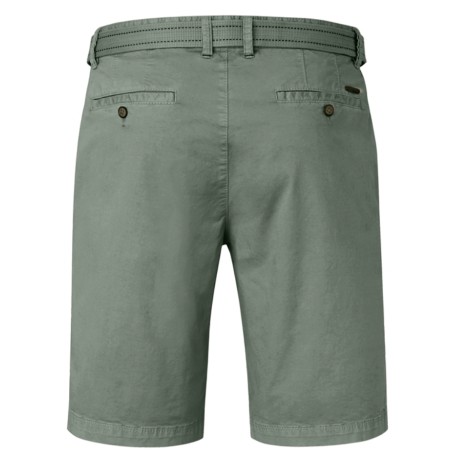 Spodenki chino z paskiem REDPOINT Surrey oliwkowe