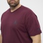 T-shirt w serek North Latitude bordowy T-shirt w serek North Latitude bordowy