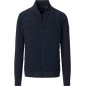 Sweter hybrydowy rozpinany CASA MODA granatowy