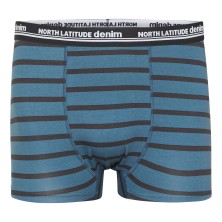 Bokserki North Latitude Denim 3PAK zestaw czarno-niebieskie