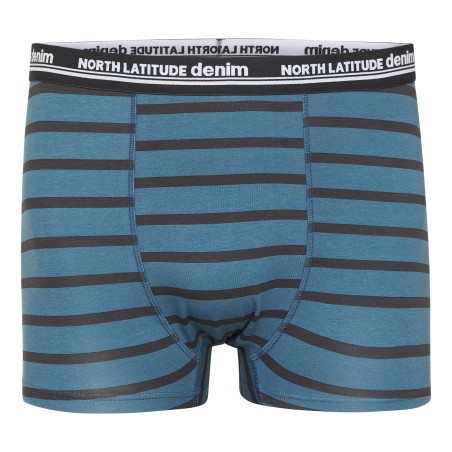 Bokserki North Latitude Denim 3PAK zestaw czarno-niebieskie