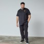 T-shirt w serek North Latitude czarny