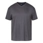 T-shirt w serek North Latitude grafitowy