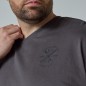 T-shirt w serek North Latitude grafitowy