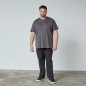 T-shirt w serek North Latitude grafitowy