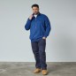 Bluza rozpinana ze stójką North Latitude niebieska Bluza rozpinana ze stójką North Latitude niebieska