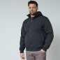 Kurtka funkcyjna Softshell - Windstopper North Latitude czarna