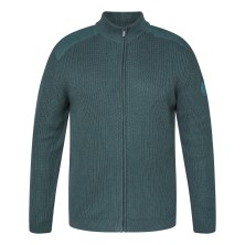Sweter rozpinany North Latitude ciemnozielony duże rozmiary
