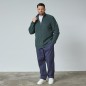 Sweter rozpinany North Latitude ciemnozielony duże rozmiary