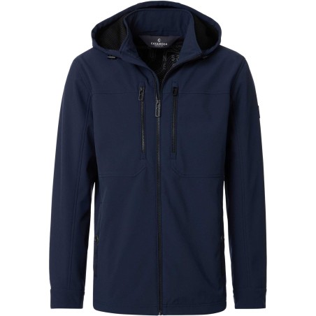 Kurtka męska softshell CASA MODA duże rozmiary granatowa