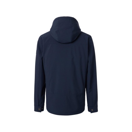 Kurtka męska softshell CASA MODA duże rozmiary granatowa
