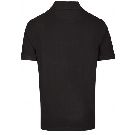 Koszulka polo z kieszonką czarna KITARO 5XL