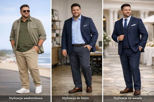 Trendy w modzie męskiej XXL wiosna lato 2026 – jak się ubierać w dużych rozmiarach 2XL–8XL